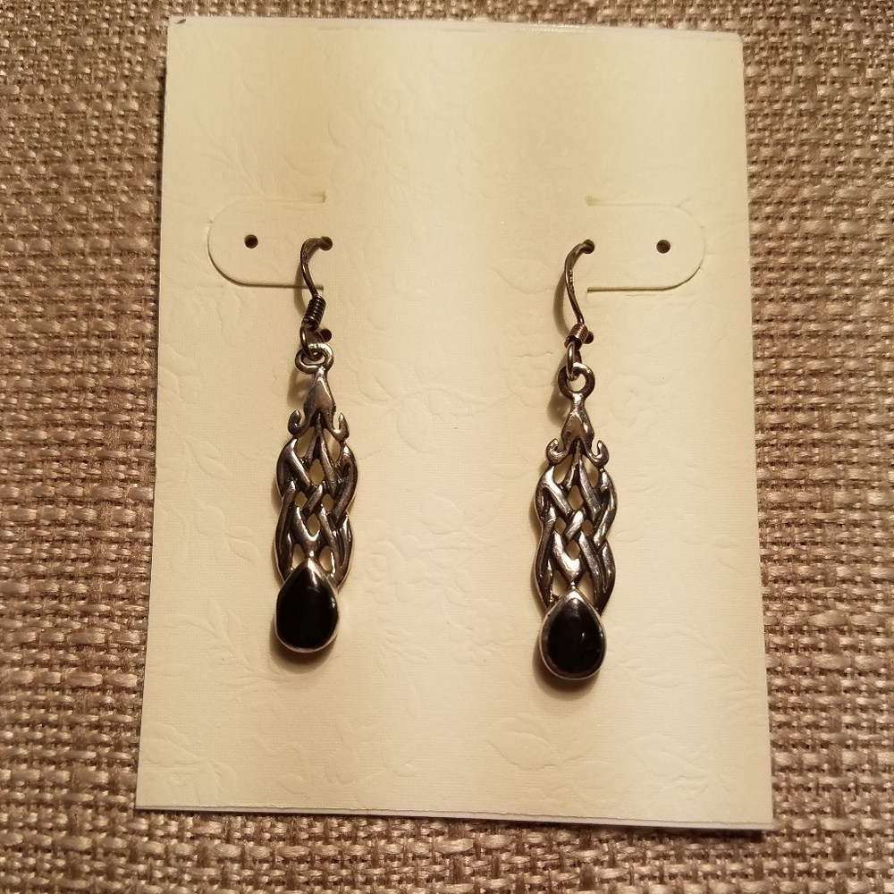 Celtic Sterling Silver Earrings